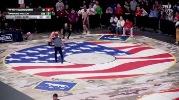 Cons. Semi - Wyatt Kleinschmit, Sioux Falls Lincoln vs Padraig Fulton, Vermillion