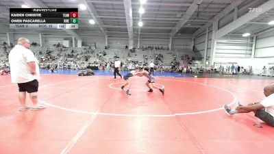 90 lbs Rr Rnd 2 - Kaiden Christie, Team Germantown vs Owen Pascarella, Ride Out Wrestling Club