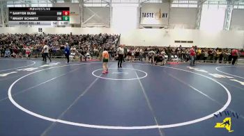 94 lbs Cons. Round 3 - Brady Schmitz, Club Not Listed vs Sawyer Bush, Beaver River Wrestling