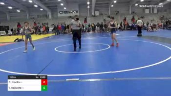 106 lbs Prelims - Chase Nevills, NY vs Tyler Kapusta, PA