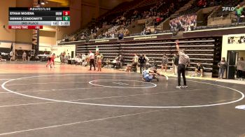 157 lbs 3rd Place - Ethan Mojena, Brown vs Dennis Condomitti, Rutgers-Unatt