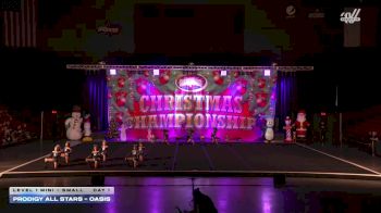 Prodigy All Stars - Oasis [2025 L1 Mini - Small Day 1] 2025 Cheer Power Holiday Showdown Houston