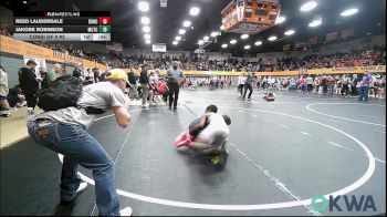 110 lbs Consi Of 8 #2 - Reed Lauderdale, Duncan Demon Wrestling vs Jakobe Robinson, Murray County Takedown Club