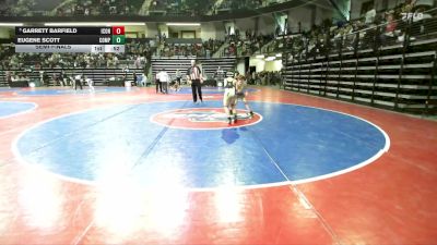 100 lbs Semifinal - Garrett Barfield, Icon Wrestling vs Eugene Scott, Compound Wrestling