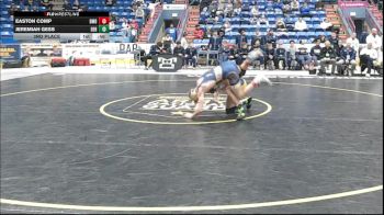 152 lbs 3rd Place - Easton Comp, Bishop McDevitt vs Jeremiah Gess, Derry Area