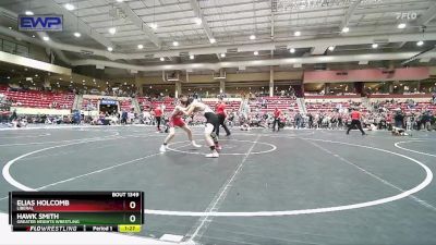 110 lbs Quarterfinal - Hawk Smith, Greater Heights Wrestling vs Elias Holcomb, Liberal