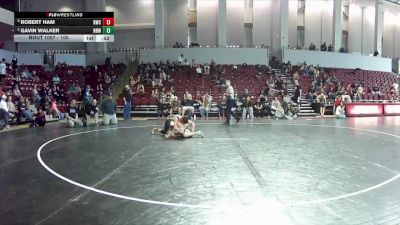 100 lbs Cons. Round 2 - Gavin Walker, New River Wrestling vs Robert Ham, Reel Wrestling Club