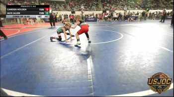52 lbs Consi Of 16 #2 - Camden Holden, Ponca City Wildcat Wrestling vs Jack Allen, Ponca City Wildcat Wrestling