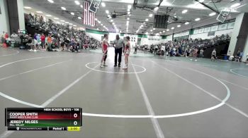 106 lbs Cons. Round 3 - Cooper Smith, Maize Wrestling Club vs Jeredy Nilges, Mill Valley