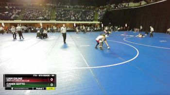 95 lbs Champ. Round 1 - Liam Exline, Iowa City Wrestling Club vs Caden Gotto, Iowa
