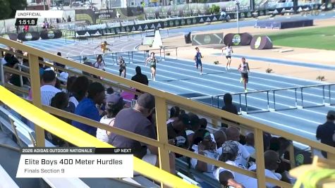 High School Boys' 400m Hurdles Elite, Finals 9
