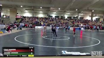 AA 113 lbs Cons. Round 1 - Cole Sanders, Jefferson Co. vs Hayden Jackson, Mcminn Co.