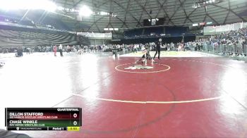 84 lbs Quarterfinal - Dillon Stafford, Gig Harbor Grizzlies Wrestling Club vs Chase Winkle, Mat Demon Wrestling Club