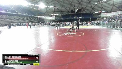 84 lbs Quarterfinal - Dillon Stafford, Gig Harbor Grizzlies Wrestling Club vs Chase Winkle, Mat Demon Wrestling Club