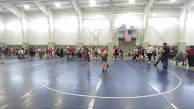 63 lbs Champ. Round 2 - Ryker Hanna, Westlake vs Nixon Nestico, Hook Em W.C