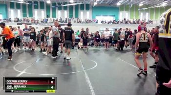 88 lbs Round 5 (6 Team) - Colton Kersey, Florida Scorpions vs Joel Serrano, Buxton