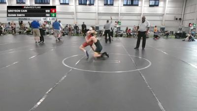 100-105 lbs Round 4 - Quinn Smith, Pursuit Wrestling Club vs Greyson Cain, West Virginia Wild