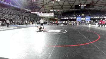 63 lbs Cons. Round 5 - Knox Peasley, Okanogan Underground Wrestling Club vs Virgil Newberry, Cashmere Wrestling Club