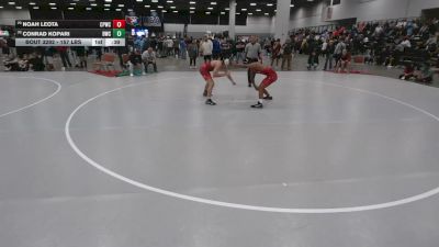 157 lbs Cons. Rd Of 64 - Conrad Kopari, Dickinson Wrestling Club vs Noah Leota, Caveman-Phoenix Wrestling Clubs