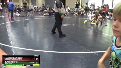 80 lbs Round 3 - Blake Adams, Alpha Elite vs Maddox Rochelle, Wolf Pack Wrestling Club