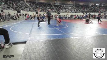 84 lbs Round Of 32 - Cameron Buchanon, Hinton Comets vs Daxon McCarther, Clinton, Ok