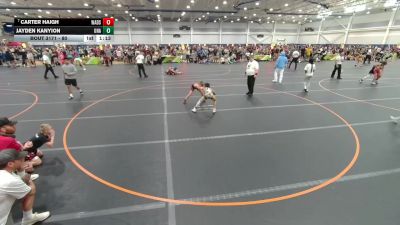 80 lbs Semifinal - Jayden Kanyion, Unattached vs Carter Haigh, Wadsworth