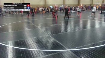 120 lbs Consolation - Donovan Jenkins, Youth Impact Center Wrestling Club vs Jalal Naghib, Lost Tribe