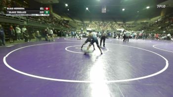 150 lbs Quarterfinal - Elias Herrera, Bullard vs Blake Trelles, Clovis North