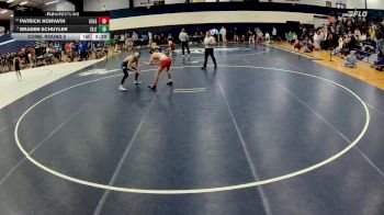 125 lbs Cons. Round 2 - Braden Schuyler, Elizabethtown vs Patrick Horvath, King`s (pa)