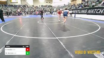 170 lbs Final - Hunter Hobbs, Upper Valley Aces vs Will Harmon, JWC