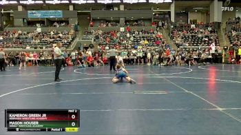 115 lbs Cons. Semi - Mason Houser, Sebolt Wrestling Academy vs Kameron Green Jr, Nebraska Wrestling Academy