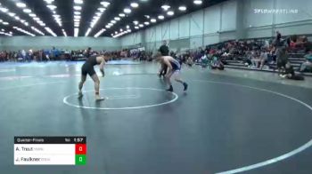 138 lbs Quarterfinal - Andon Trout, Moen Wrestling Academy vs Jarad Faulkner, Roundtree Wrestling Academy