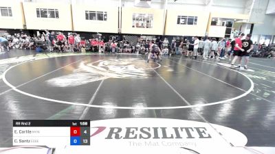 54 kg Rr Rnd 2 - Erik Carlile, Mohawk Valley WC HS vs Cameron Sontz, Edge Black