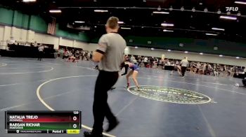 120 lbs Round 3 - Natalia Trejo, McDowell vs Raegan Richar, Parkwood