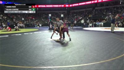 138 lbs Quarterfinal - James Ruiz, Esperanza (SS) vs Elijah Cortez, Gilroy (CC)