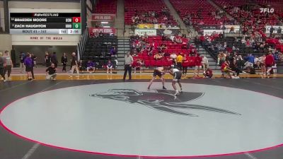141 lbs Champ. Round 2 - Braeden Moore, Central Missouri vs Zach Haughton, Indianapolis