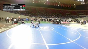 3A Boys 120 lbs Cons. Round 2 - John Henderson, Harrisburg Boys vs Mathew Lawson, Elmira Boys