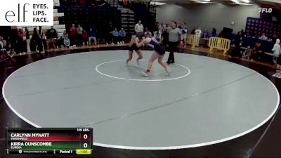 115 lbs. Cons. Round 6 - Carlynn Mynatt, Marshfield vs Kirra Dunscombe, Eureka