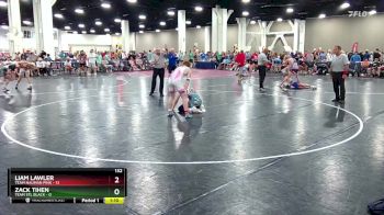 132 lbs Semis & Wb (16 Team) - Liam Lawler, Team Nauman Pink vs Zack Tihen, Team STL Black
