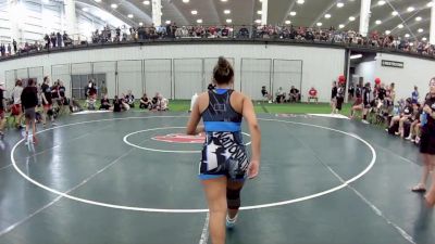 140 lbs Scarlett Yeager, Kansas vs Mia McDaniel, Indiana