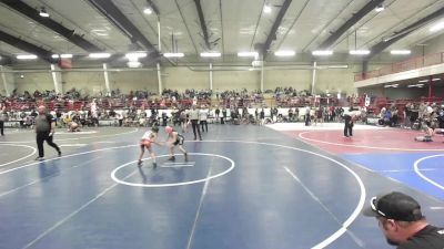 66 lbs Rr Rnd 3 - Kamryn Velasquez Baca, Bloomfield Wildcats vs Nadia Hurst, Dolores Bears