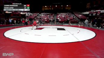 120 lbs Rr Rnd 3 - Lauren Rodriguez, Noble vs Haven Luper, Jay HS