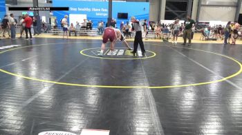 285 lbs 3rd Place - Hudson Soccio, Mifflintown vs Carter Pullium, New Castle