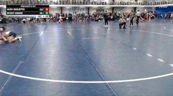 Silver 133 lbs Champ. Round 1 - Wyatt Unser, Wisconsin-Eau Claire vs Alex Giglietto, Unattached