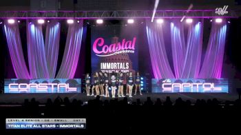 Titan Elite All Stars - Immortals [2026 L4 Senior - D2 - Small Day 1] 2026 Coastal at the Capitol Super Nationals