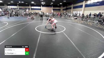 144 lbs Consi Of 4 - Ashton Lassig, Temecula Valley HS vs Kal-El Fluckiger, Valiant College Prep