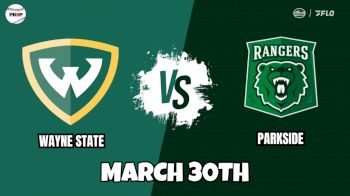 Replay: UW-Parkside vs Wayne State (MI) - DH | Mar 30 @ 1 PM