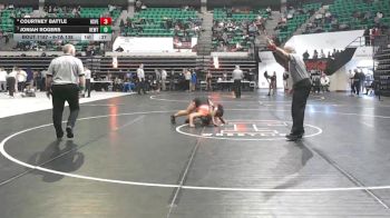 6-7A 138 Cons. Semi - Courtney Battle, Huntsville vs Joniah Rogers, Hewitt-Trussville