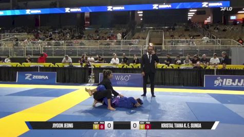 Kristal Tiana K. E. Sunga vs Jiyoon Jeong 2025 Pan Jiu Jitsu IBJJF Championship