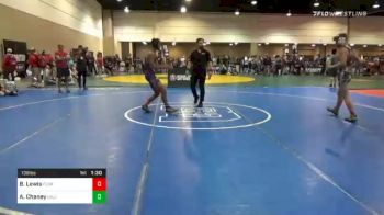 138 lbs Semifinal - Brandon Lewis, Florida vs Andrew Chaney, California